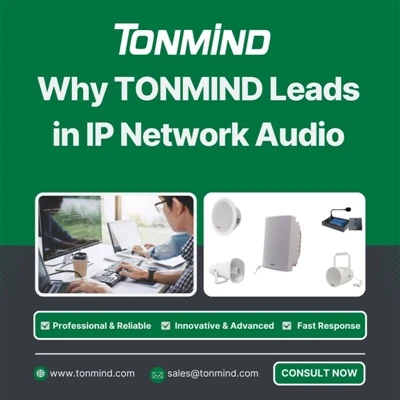 Kāpēc Tonmind ir vadošais IP tīkla audio risinājumu nodrošinātājs